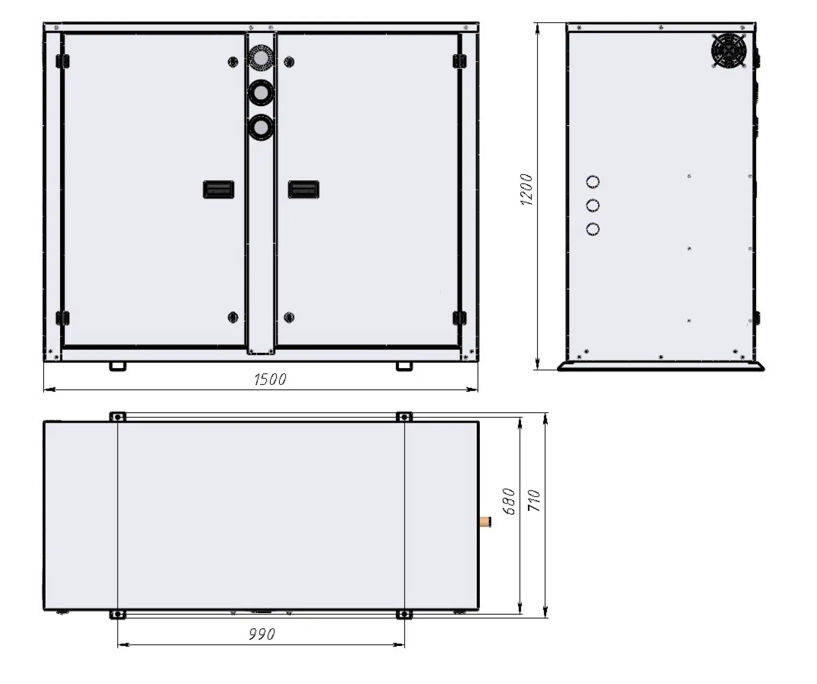 Промышленный холодильный агрегат Intercold M UCF-G SP4HF200E BX3 на базе компрессора RefComp купить
